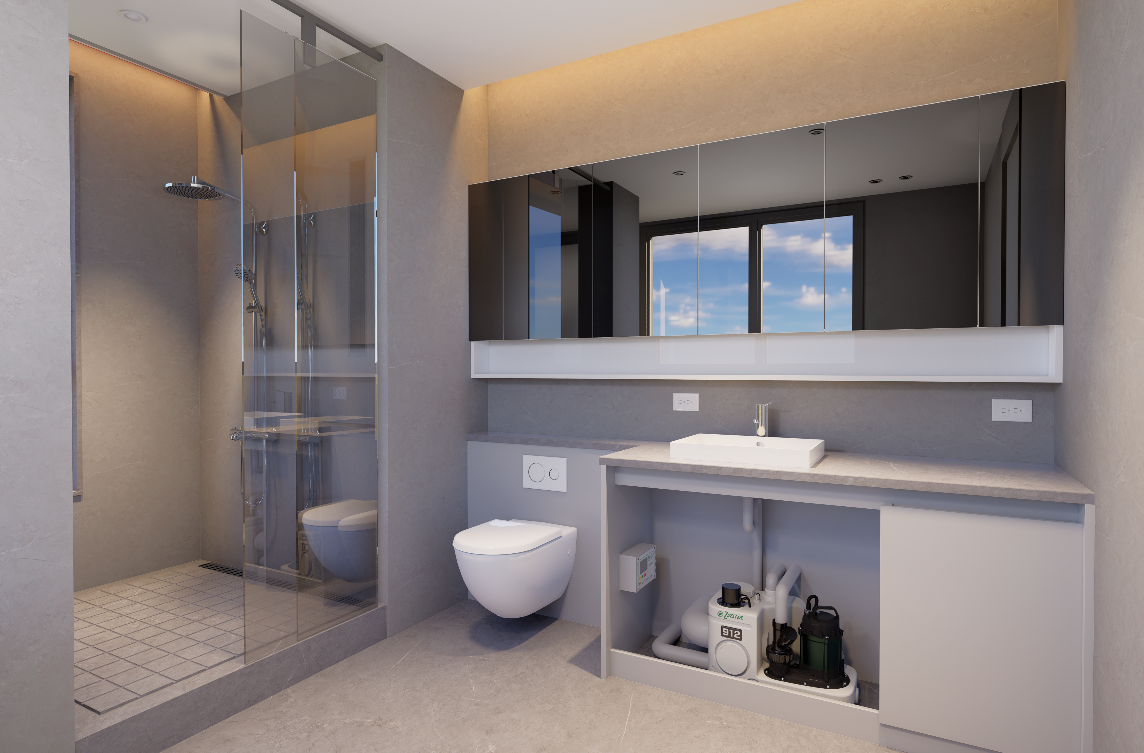 Model 912 Simplex Sewage Systems