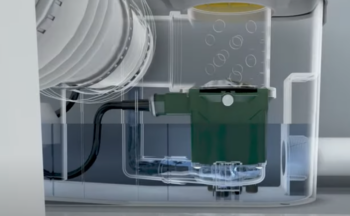 Qwik Jon Choice Upflush Solution with 1/3 HP Macerator image